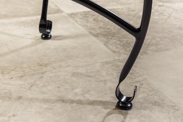 Ronde Bijzettafel MARRAKECH 40cm Zilveren Theetafel, Ophalen of Verzenden, Nieuw