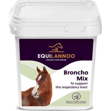 Equilannoo Paardensupplement Broncho Mix 1 kg (Paardenvoer), Verzenden, Nieuw