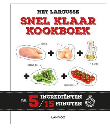 Het Larousse Snel Klaar kookboek - Mélanie Martin, Boeken, Verzenden, Gelezen, Mélanie Martin
