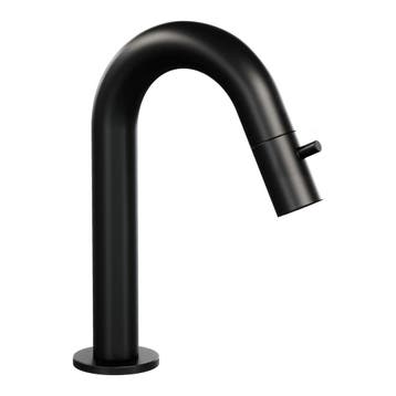 Brauer Black Edition Opbouw Fonteinkraan Gebogen Uitloop Mat, Ophalen of Verzenden, Nieuw