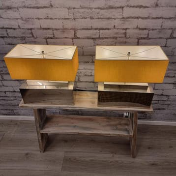 Ben Demmers Design tafellamp 430 Refurbished, Ophalen, Zo goed als nieuw, Overige materialen