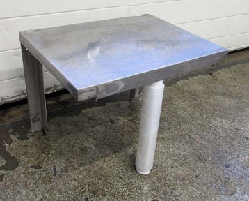 RVS Schap B52 x D40cm, Gebruikt
