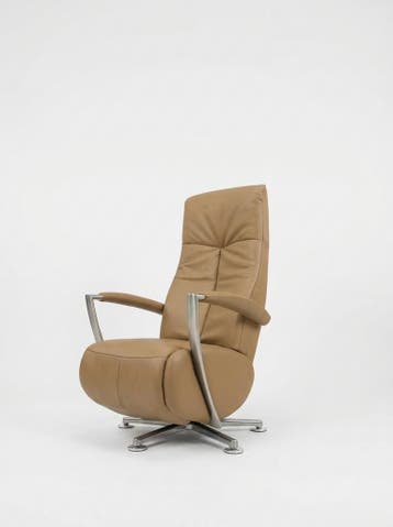 De Toekomst leren sta op stoel - relaxfauteuil, goede staat, Minder dan 75 cm, Ophalen of Verzenden, Zo goed als nieuw, 50 tot 75 cm