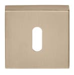 Sleutelplaatje BASICS BSQN53 PVD licht brons, Verzenden, Nieuw