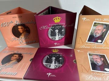 Nederland. Year Set (BU) 2004/2011 Jubileum sets (3 sets