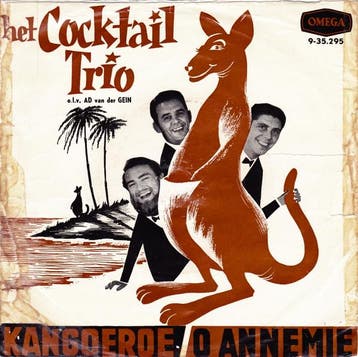vinyl single 7 inch - Het Cocktail Trio - Kangoeroe / O A..., Verzenden, Zo goed als nieuw, 7 inch, Pop