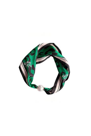 Elegante Groene Dierenprint Zomer Sjaal | Lichtgewicht &, Verzenden, Nieuw