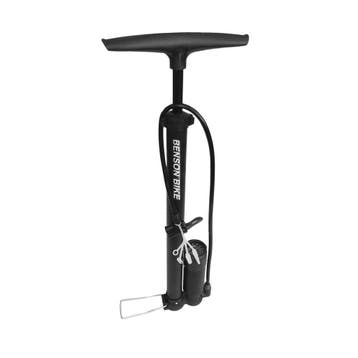 Benson Hogedruk fietspomp met manometer - 7 bar - zwart -..., Ophalen of Verzenden, Nieuw, Band