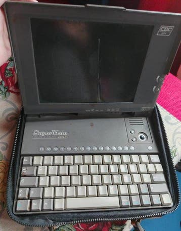 Supermate 486SLC CDC - Laptop (1) - Niet compleet, Spelcomputers en Games, Nieuw