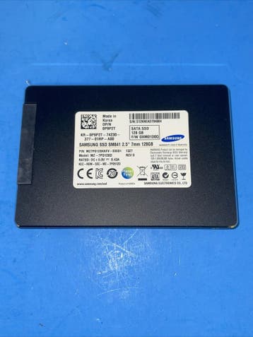 Samsung MZ-7PD128D – 128GB – 2.5 SATA SSD – 7mm, Ophalen of Verzenden, Nieuw