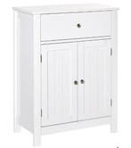 Witte Badkamerkast met Verstelbare Plank – Opbergkast 60×30×, Verzenden, Nieuw