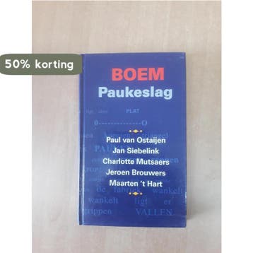 Boem Paukenslag! 9789085160762, Boeken, Literatuur, Verzenden, Gelezen