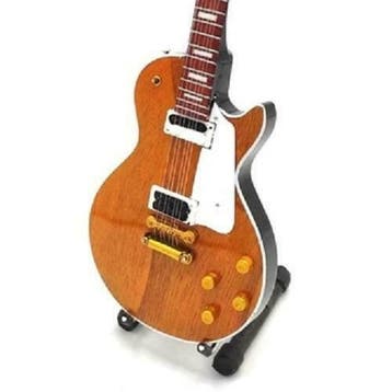 Miniatuur replica Gibson Les Paul gitaar - Marc Bolan T-Rex, Ophalen of Verzenden, Nieuw, Pop, Beeldje of Miniatuur