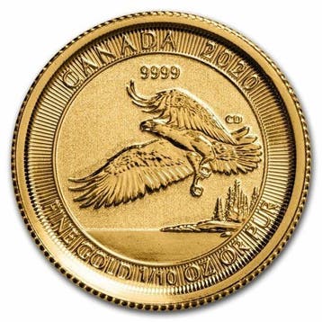 Canada. 5 Dollars 2020 1/10 oz $5 CAD Canada Gold North