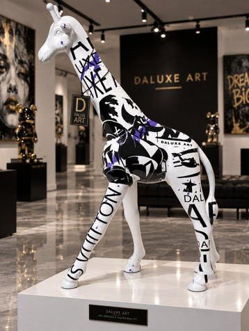 Daluxe Art - 1999 • XL Goldorak Giraffe – 65 cm