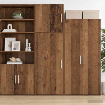 vidaXL Wandkast Oud hout 45 x 42,5 x 40 cm Bewerkt hout, Minder dan 50 cm, Verzenden, Nieuw, Minder dan 100 cm