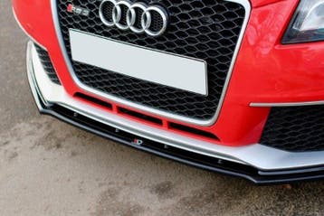 Voorspoiler V.1 Audi RS3 8P Glanzend zwart, Auto-onderdelen, Ophalen of Verzenden, Nieuw