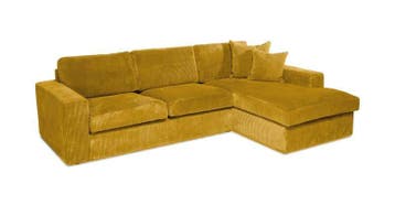 Loungebank Leiden - loungebanken - Geel, Nieuw, Stof