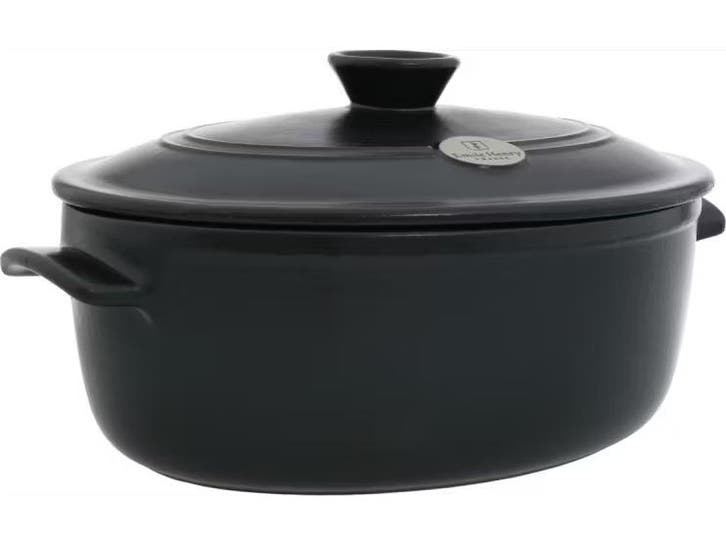 Emile Henry kookpan ovaal 33.5 x 26.5 cm, Huis en Inrichting, Keuken | Keukenbenodigdheden, Verzenden