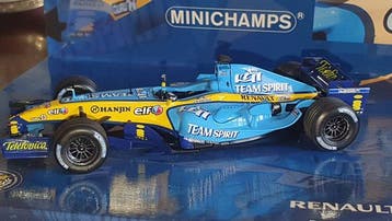 Minichamps 1:43 - Modelauto - RENAULT F1 Team R25 2005, Nieuw