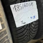 2 x Goodyear UltraGrip 8 185-60-15 Winterbanden 7mm, Gebruikt, 15 inch, Band(en), Personenwagen