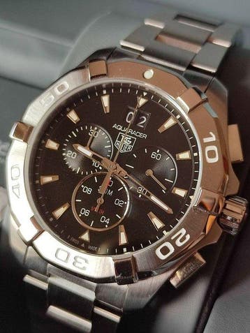 TAG Heuer - Aquaracer Chronograph Big Date - CAY1110 - Heren