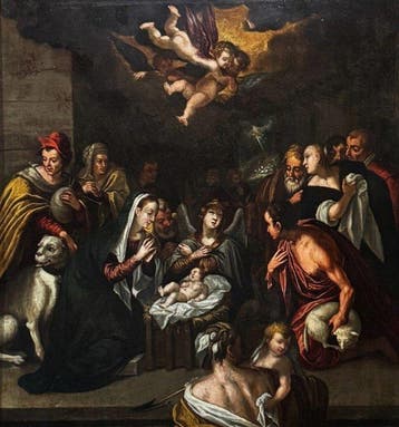 Vicente Carducho (1578-1638), Werkplaats van - La Nativité