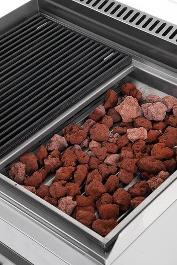 UnniCooking Lavasteengrill | Gas | 16.5kW | Gietijzer | RVS, Zakelijke goederen, Horeca | Keukenapparatuur, Ophalen of Verzenden
