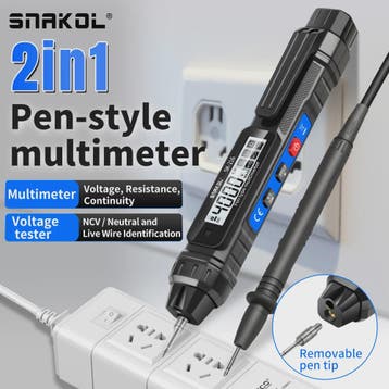 SANKOL SK-216 Digitale Multimeter & Spanningsmeter Pen - 400, Verzenden, Nieuw