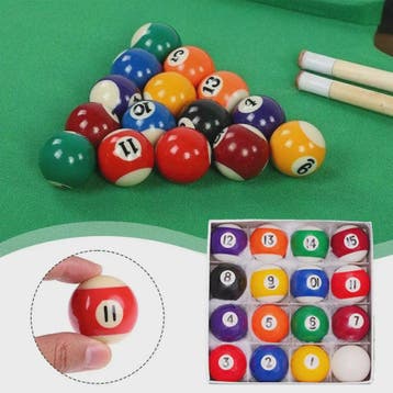 Set Billardballen voor Kinderen - 25mm Kleine Pool & Snooker, Verzenden, Nieuw