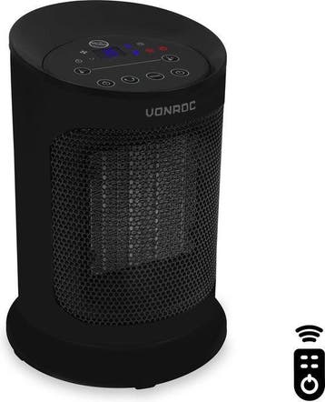2dekans | VONROC Elektrische kachel - ventilatorkachel -, Ophalen of Verzenden, Zo goed als nieuw