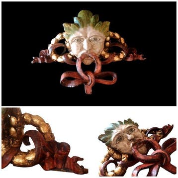 Architectonisch ornament - ca. 1900 - Cimasa - Bacco - 46, Antiek en Kunst