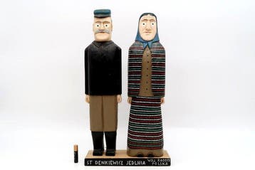 Stanisaw Denkiewicz - Beeld, Couple de paysans polonais -