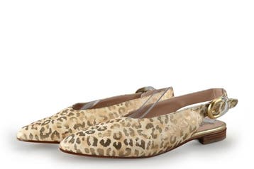 Pertini Slingbacks in maat 38 Goud, Pertini, Overige kleuren, Verzenden, Gedragen