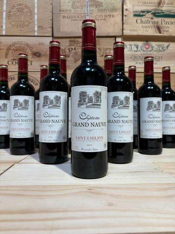 2018 Chateau Grand Nauve - Saint-Émilion Grand Cru - 12, Nieuw