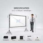 Projectiescherm met Statief 72 Inch – Lunaro projectiescherm, Ophalen of Verzenden, Zo goed als nieuw