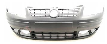 Bumper Kunstof Volkswagen Caddy 2005 - 2010 CS122, Nieuw, Voor, Volkswagen, Bumper