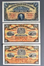 Groot-Brittannië. - 3 x 1 Pound - 1931/1958 (Zonder