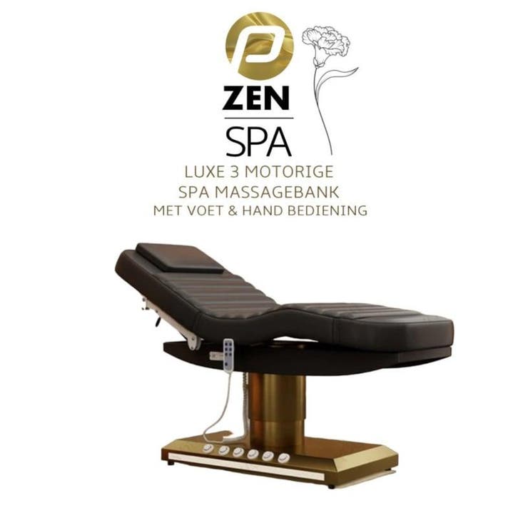 Zen Spa Massagebank De Luxe - Wellness Behandelbank met 3..., Witgoed en Apparatuur, Persoonlijke-verzorgingsapparatuur, Nieuw
