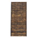 Gevlochten bamboe schutting Horizontaal - 90 x 200 cm - Donk, Tuin en Terras, Schuttingen, Verzenden, Nieuw