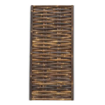 Gevlochten bamboe schutting Horizontaal - 90 x 200 cm - Donk, Tuin en Terras, Verzenden, Nieuw