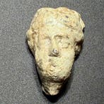 Oud-Grieks, Hellenistisch Lood Decoratief masker van de