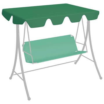 vidaXL Vervangingsluifel voor schommelbank 150/130x105/70 cm, Verzenden, Nieuw