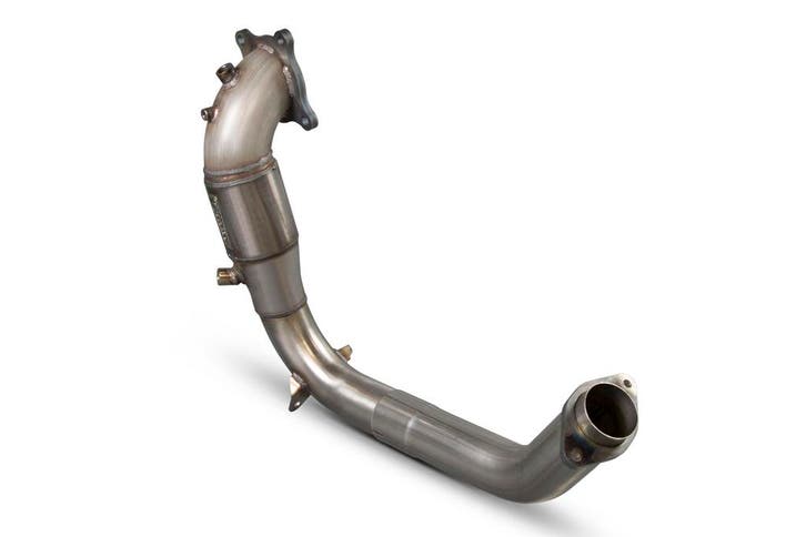 Honda Civic Type R FK2 (LHD) | Downpipe met een high flow sp, Auto-onderdelen, Uitlaatsystemen, Nieuw, Verzenden