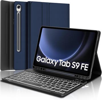 Samsung Tab S9 FE Toetsenbordhoes - Retourdeal 54% Korting, 11 inch, Bescherming voor- en achterkant, Ophalen of Verzenden, Zo goed als nieuw