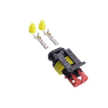 superseal connector set 2-pin (pins & seals included), Ophalen of Verzenden, Nieuw