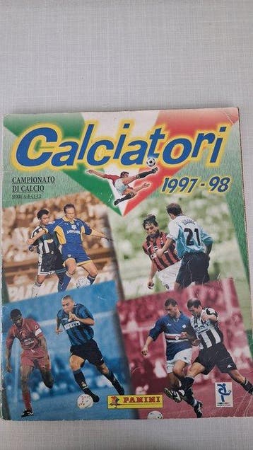 1996/97 Panini Calciatori dItalia Ronaldo, Zinedine Zidane, Nieuw