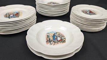 Ceramiche Pozzi - Richard Ginori - Eetservies voor 12 (35) -, Antiek en Kunst