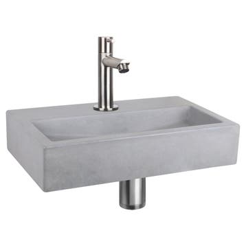 Fonteinset Differnz Flat Beton 38x24x8 cm Licht Grijs Met, Ophalen of Verzenden, Nieuw, Overige typen
