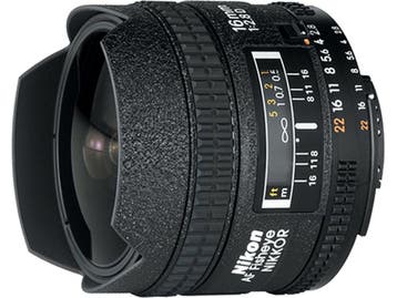 Nikon AF 16mm f/2.8D - Fisheye - 180° beeldhoek -, Audio, Tv en Foto, Fotografie | Lenzen en Objectieven, Verzenden, Nieuw